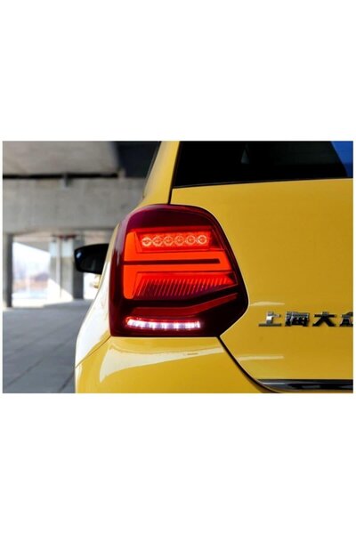 Gala Vw Polo Mk6 Q2 Dizayn Led Stop Takımı Kırmızı