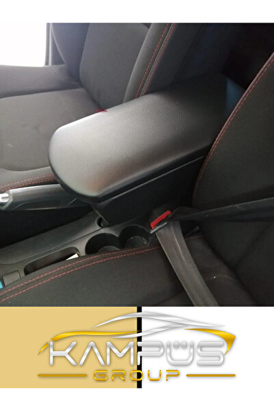 CARFACE Renault Clio 4 Deri Kol Dayama Kolçak Siyah Mdf