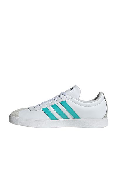 adidas Mercedes Amg Petronas Formula One Team Vl Court Men's White Sneakers (Jr1069)