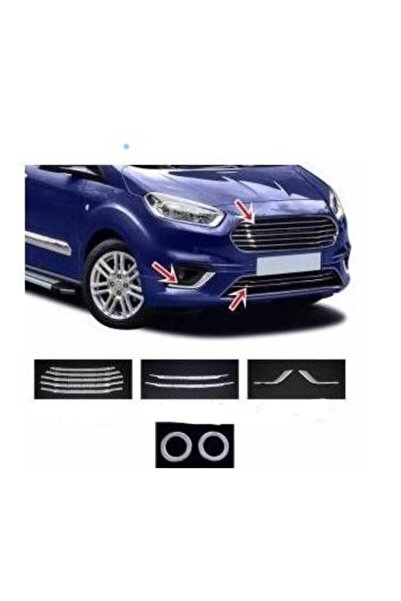 OTOTUNING53 Ford Courier Krom Ön Panjur + Sis Çerçeve + Sinyallik Seti 11 Par...
