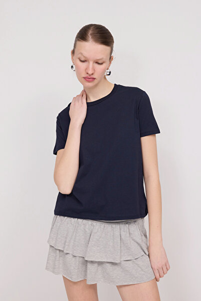 Addax Crew Neck Basic T-Shirt P4322