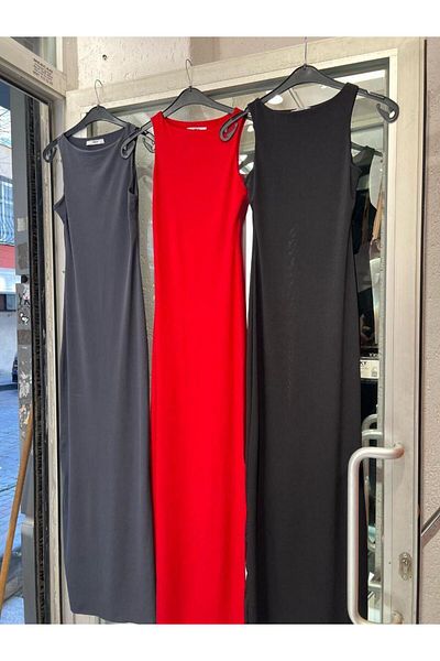 NEAR Stylish and Comfortable Halter Neck Long Dress – Diver Fabric, Stretchy and Modern Design