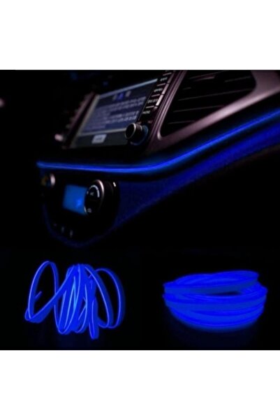 otodemir Ip Neon - Ip Neon Led Mavi 2 Metre - Araç Içi Ip Neon Led - Torpido ...