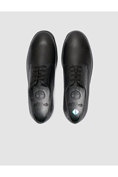 Cabani Ανδρικά casual παπούτσια από 100% γνήσιο δέρμα μαύρα