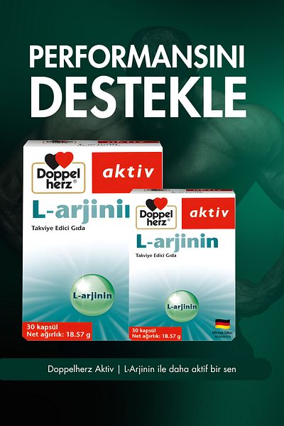 Doppelherz Arginine 30 Capsules - L Pack
