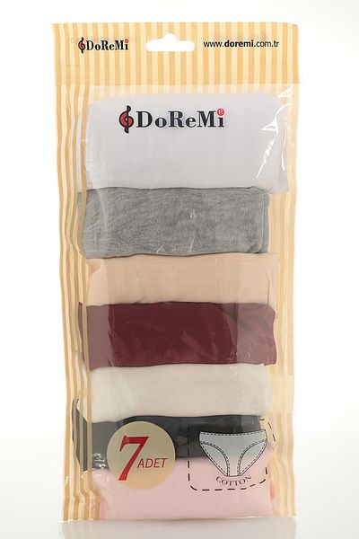 Doremi Γυναικεία εσώρουχα καθημερινής άνετης εφαρμογής 7 τεμαχίων με σχέδια Daily Fit