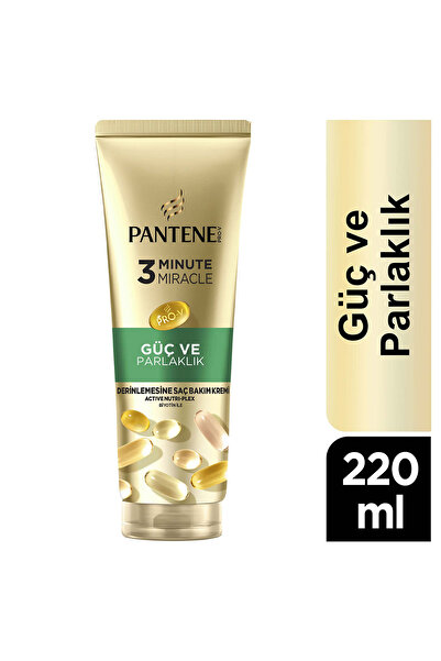Pantene   Miracle Serum Güç & Parlaklık Saç Kremi 220 ml
