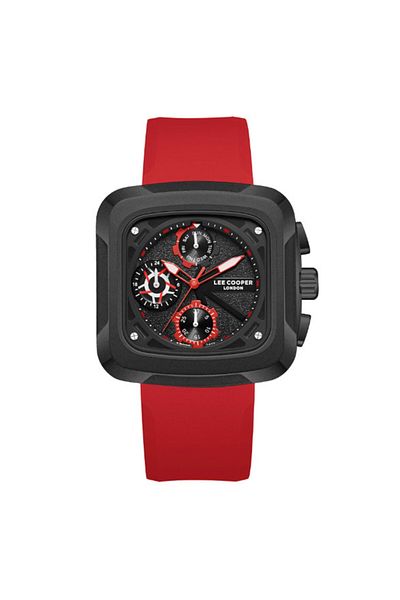 Lee Cooper Lee Cooper Men's Multi Function Black Dial Watch - LC08012.658