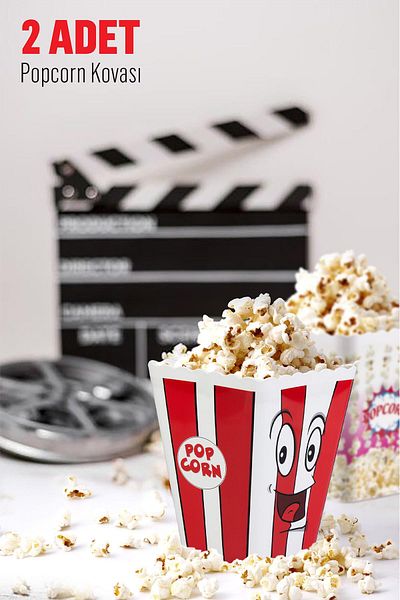 Okyanus Home Popcorn Bucket Set of 2