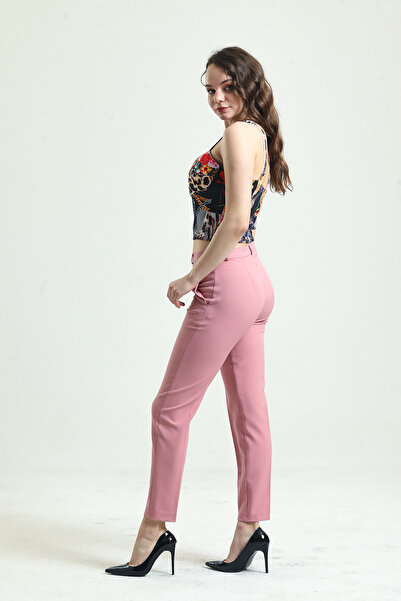 Sense Trousers - Atlas Fabric Trousers on the Ankle| Pnt19003 Powder