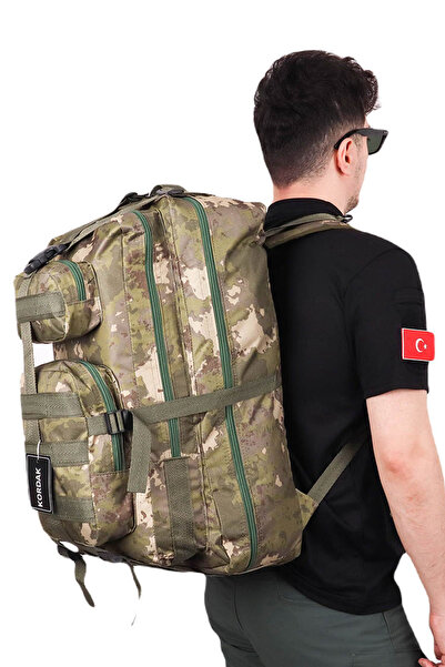 KORDAK Outdoor Taktik 65 Lt Askeri Sırt Çantası - Dağcı Kamp Trekking
