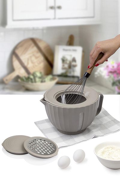 Okyanus Home Mink Coliseum Grater Mixer Set