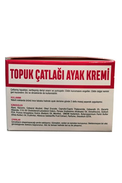 SERMİX Topuk Çatlağı Ve Ayak Kokusu Giderici Profesyonel Ayak Kremi 100 Ml