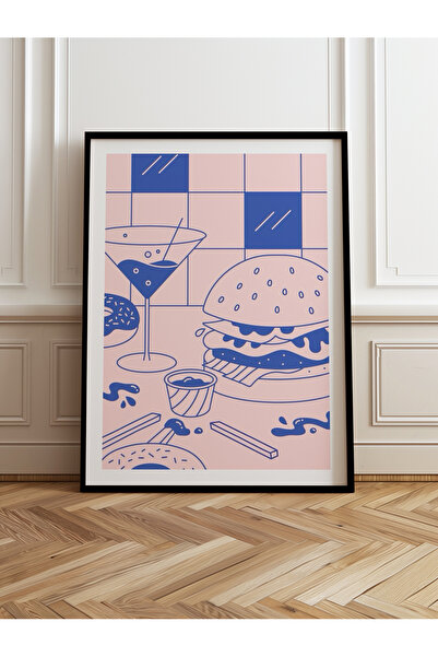 HOMEPACK Jedna drvena ukrštena slika, jednodijelni poster, slika TK/820