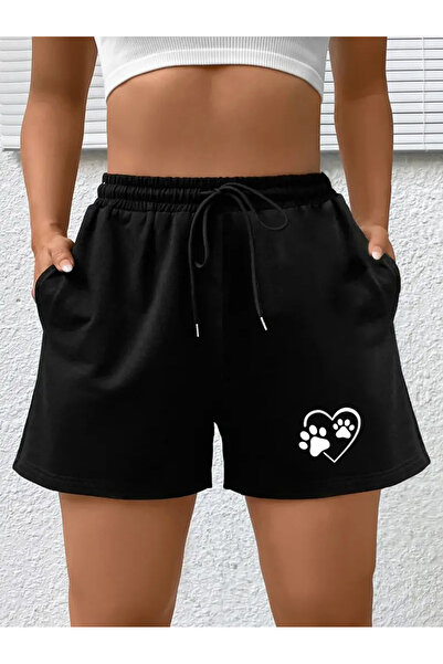 Karatopak Τυπωμένο σορτς Unisex Summer Casual Basic σορτς