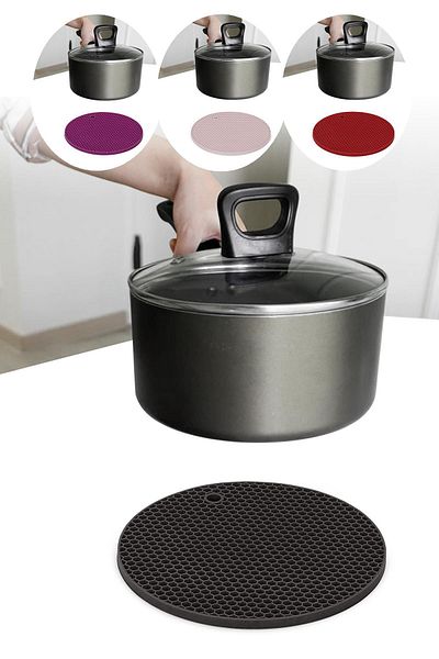 Okyanus Home Silicone Round Trivet