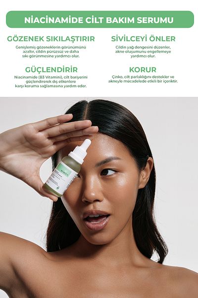 WIWIFY Pore Tightening Anti Acne Tone Equalizing Botanical Collagen Serum (niacinamide 5%+zinc Pca 1%)