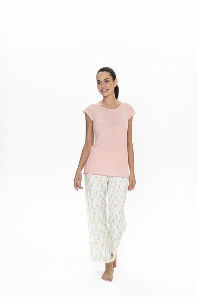 U.S. Polo Assn. Us Polo Women's Viscose Fabric Summer Pajama Set