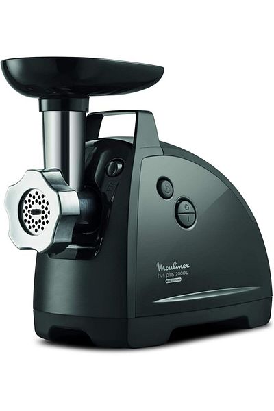 Moulinex Meat Mincer | HV8 Plus 4IN1 Meat Grinder | Stainless Steel 2000 W ME682827