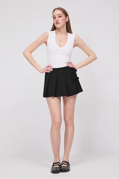Addax Tricou de bază cu decolteu în V A13882