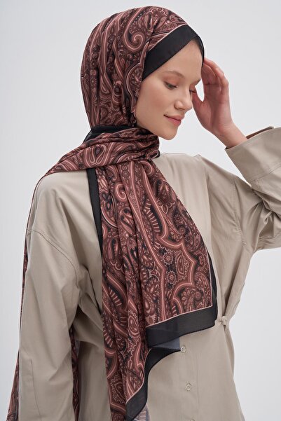 carell Marbella Soft Kahve Nilla Pamuklu Şal