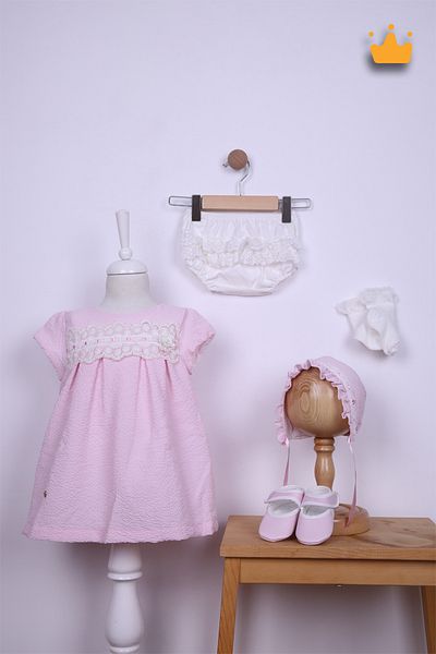 Babydola Special Boxed Holiday Gift Dress Set for Baby Girl and Child - Set of 5 11684