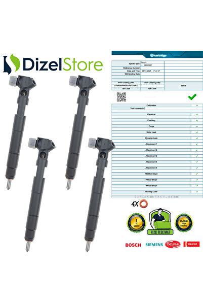 DELPHİ A6510700587 Delphi Enjektör Mercedes-Benz C 180 CDI Sprinter 3,5 Infiniti Jeep 28342997