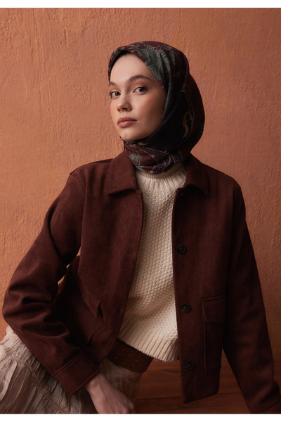 Fresh ΣΙΕΝΝΑ ΣΧΕΔΙΑΣΜΕΝΟ ΒΑΜΒΑΚΕΡΟ ΜΕΤΑΞΩΤΟ ΜΟΥΣΙΛΙ ΚΑΛΥΑΛΙΑΣ ΠΡΑΣΙΝΟ ΠΡΑΣΙΝΟ...