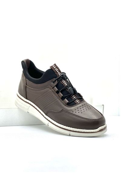 BESS SHOES Ανδρικά παπούτσια casual από γνήσιο δέρμα - Αναπνεύσιμα, ελαστικά, ελαφριά και εξαιρετικά άνετα αθλητικά casual