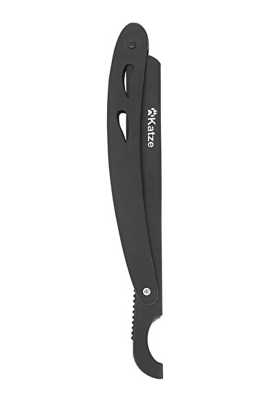 Katze U-012 Razor Attachable Steel Handle Steel Beard Razor Classic Turkish Type