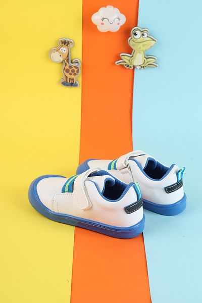 Moda Lime Pantofi sport unisex, complet ortopedici, flexibili, respirabili, pentru copii, cu velcro, pantofi colorați pentru copii
