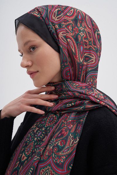 carell Βαμβακερό σάλι Marbella Dark Nilla
