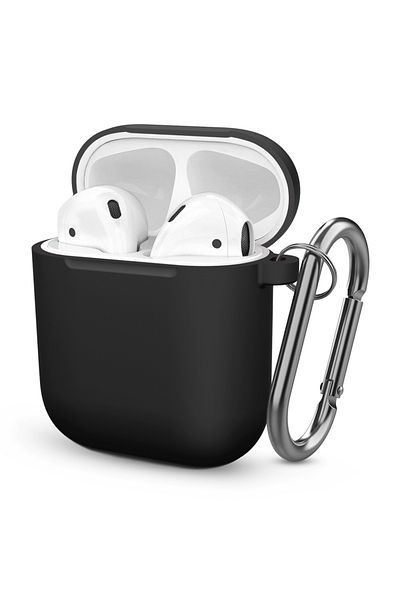 Choice Black For Apple AirPods 1/2 generation cover Wireless bluetooth earphones Case For AirPods 2 1 Slilc