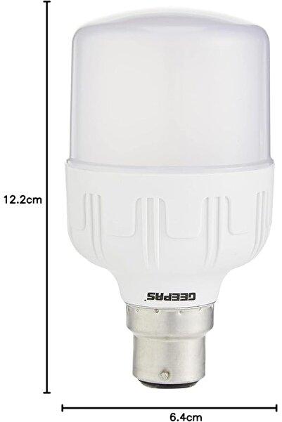 Geepas Energy Saving LED Bulb, White, GESL3140