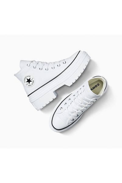 converse Adidași Converse Con Buty Chuck Taylor As Lugged Toc, Alb, Femei