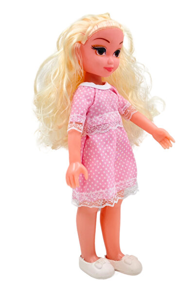 Global Toys Elissa Moda Bebek - 33 cm Sesli Kız Bebek