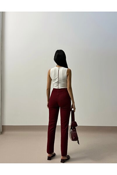 MAYHOŞ BUTİK Women's Crepe Tulle Jumpsuit