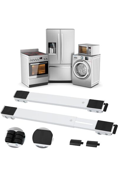 AWH Heavy Duty Appliance Rollers – Mobile Stand for Washers, Dryers,Fridges &...