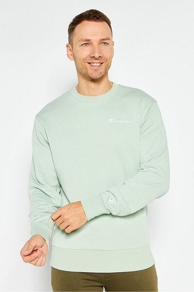 Champion Men Sportswear Fit Long Sleeves Outdoors Sweatshirts, Sage