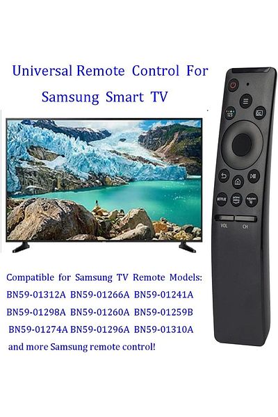 AWH Universal Remote for Samsung Smart TV, LCD LED UHD QLED, with Netflix & Prime Video Buttons