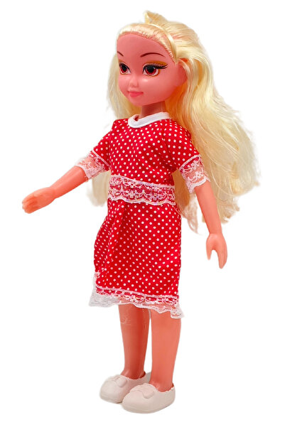 Global Toys Elissa Moda Bebek - 33 cm Sesli Kız Bebek