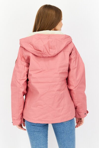 Trespass Women Solid Fleece Puffer Jacket, Pink