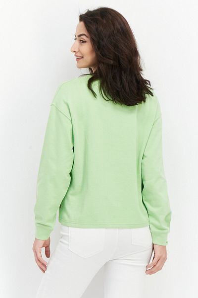Levi's Women Crew Neck Graphics Print Sweatshirt, Sage Green