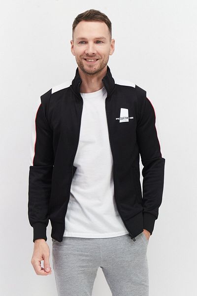 Puma Men Sportswear Fit Brand Logo Training Jackets, Black