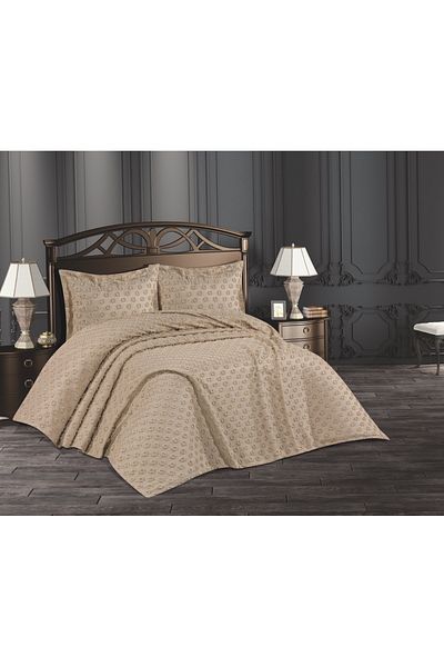 Estima Pompom Double Bedspread Tasseled Bedspread
