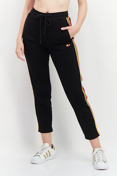 Ocean Pacific Women Drawstring Embroidered Logo Sweatpants, Black