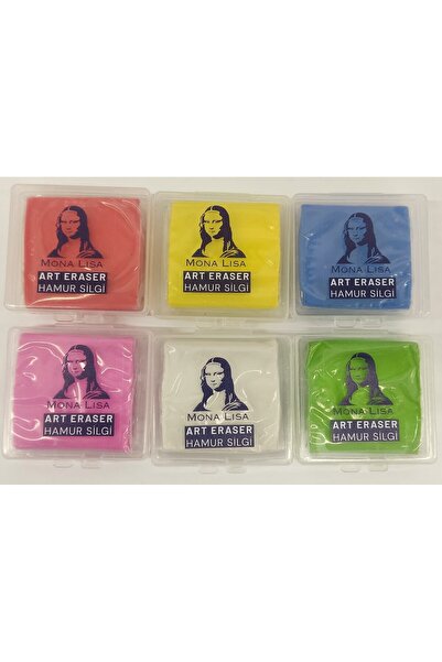 Südor Mona Lisa Dough Eraser 6 Colors
