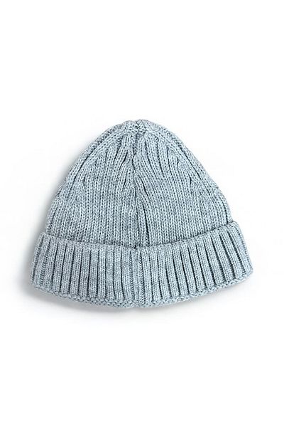 Mevo 2 Pack Unisex Knitwear Short Red and Blue Colored Skullcap Beanies