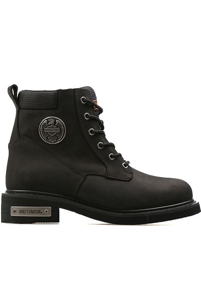 Harley Davidson Jim Black Nubuck Boots & Bootie