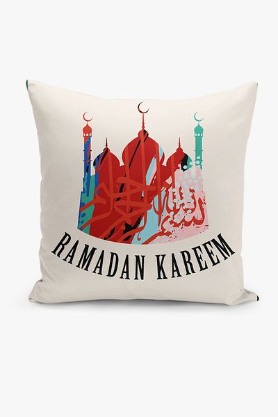Filamente Husă de pernă cu model Ramadan, imprimată digitală pe două fețe - Ramadan